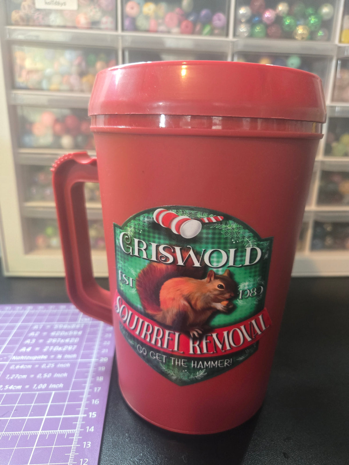 Christmas Vacation 34oz Mega Mug w/Straw
