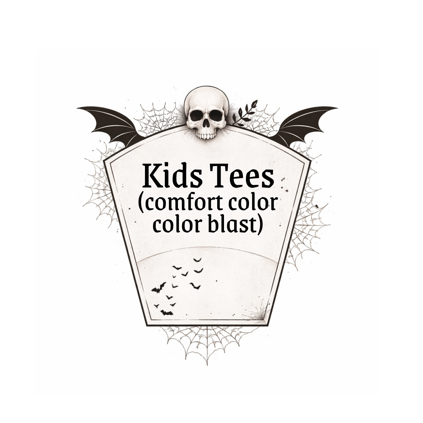 Kids Tees-Comfort Color Color Blast