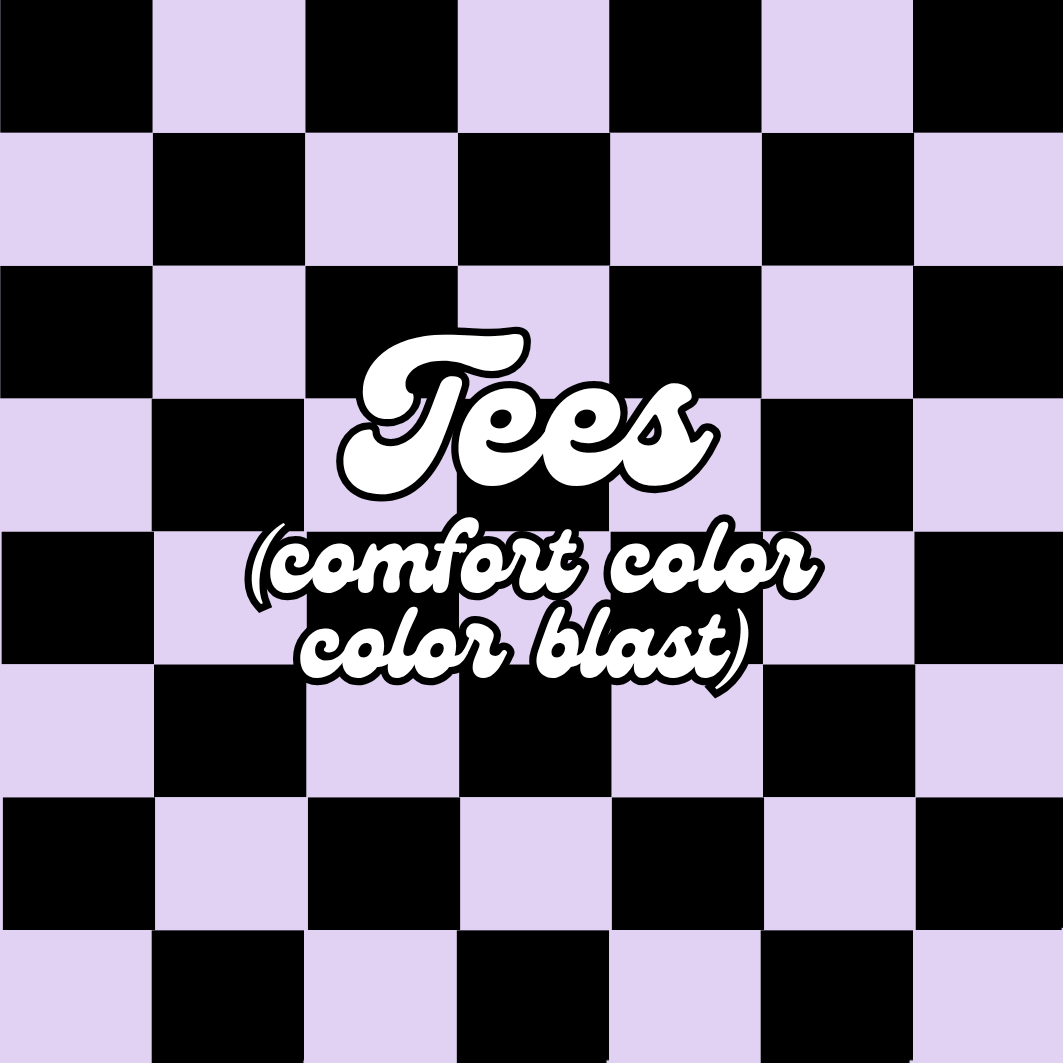 Tees - Comfort Color Color Blast