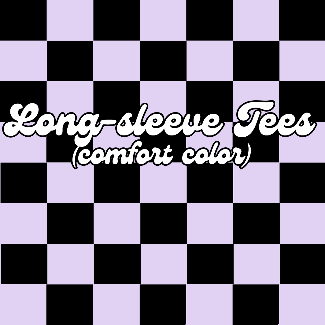 Long Sleeve Tees - Comfort Color