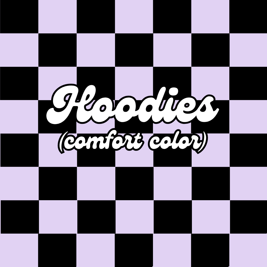 Comfort Color Hoodie Sweatshirts