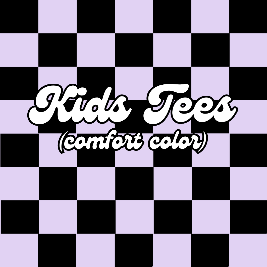 Kids Tees-Comfort Color
