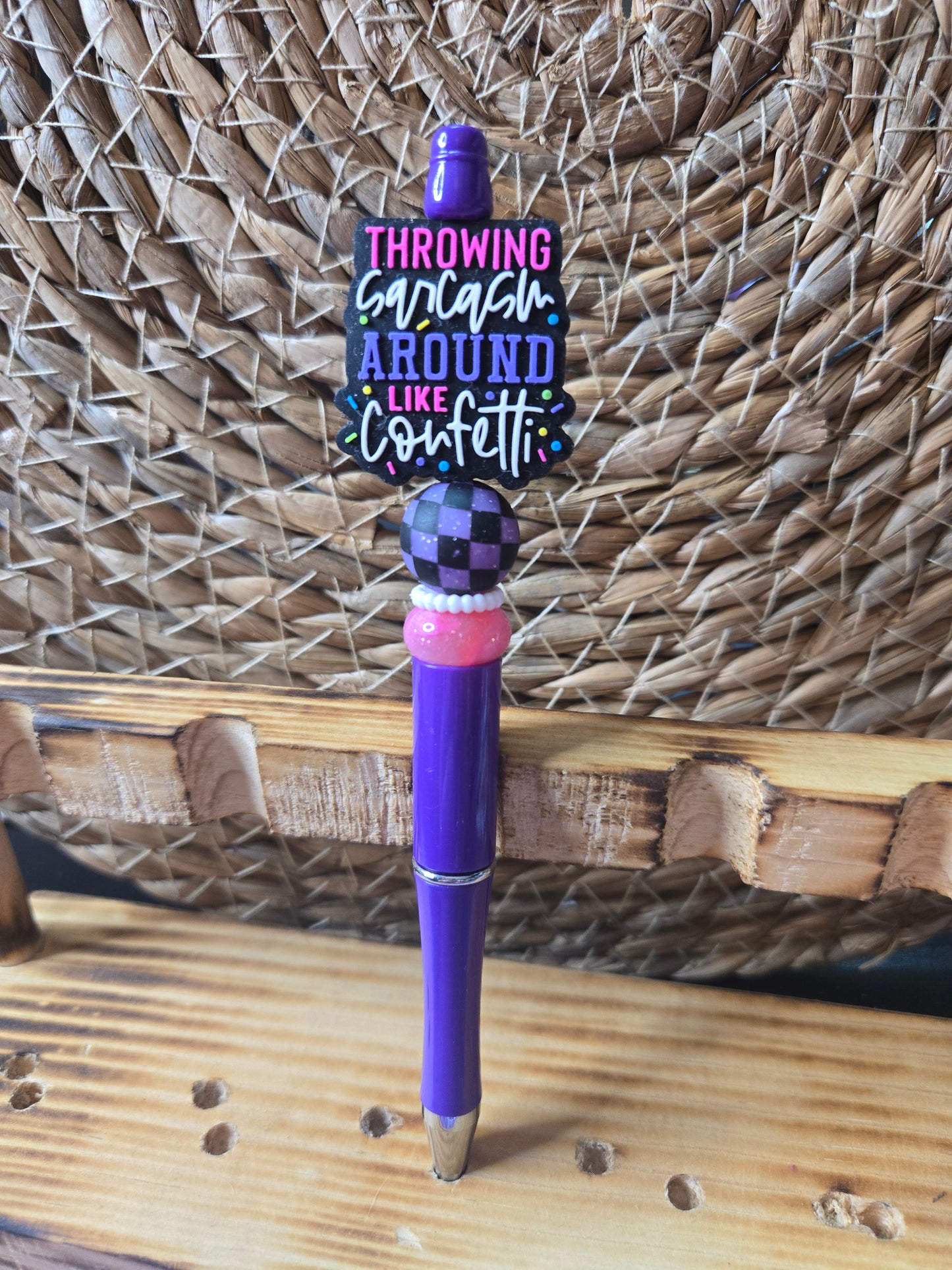 Throwing Sarcasm Pen
