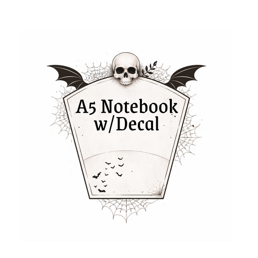 A5 Notebook w/Decal