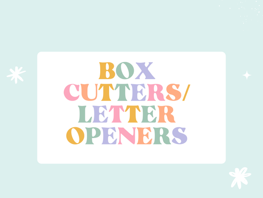 Box Cutters/Letter Openers