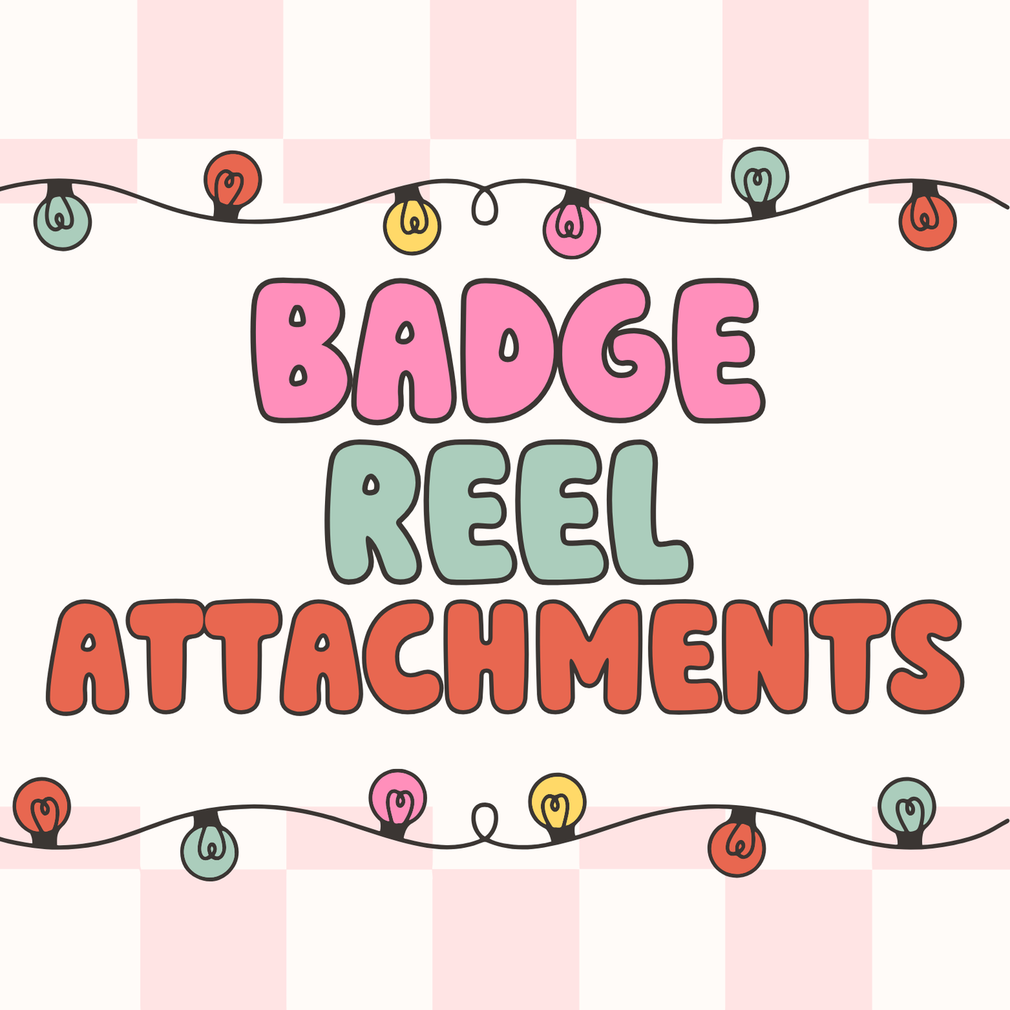 Badge Reel Attachments