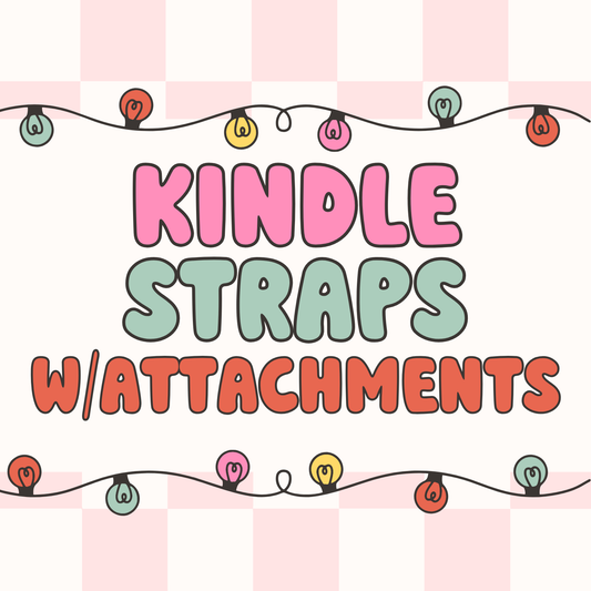 Kindle Straps with Hardware