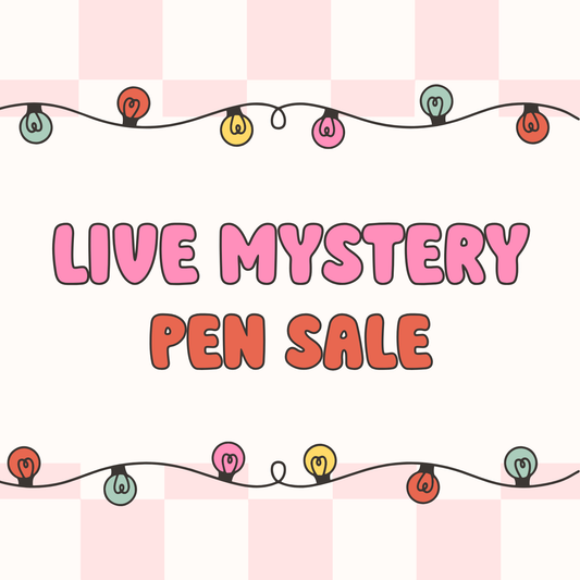 Live Mystery Pen Sale