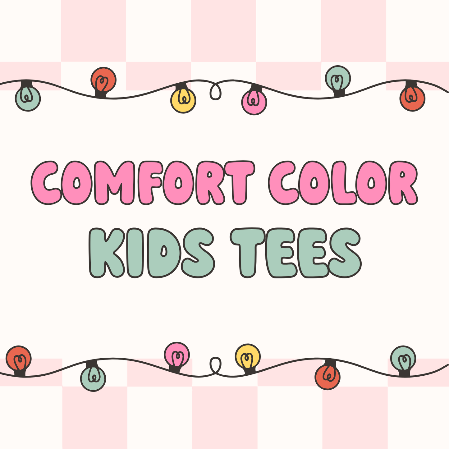 Kids Tees-Comfort Color