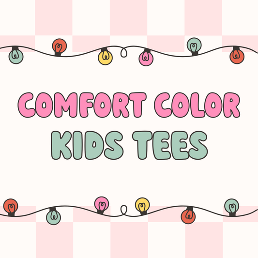 Kids Tees-Comfort Color
