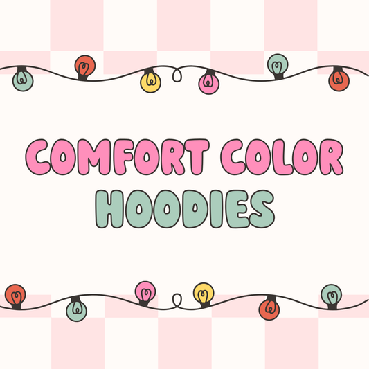 Comfort Color Hoodie Sweatshirts