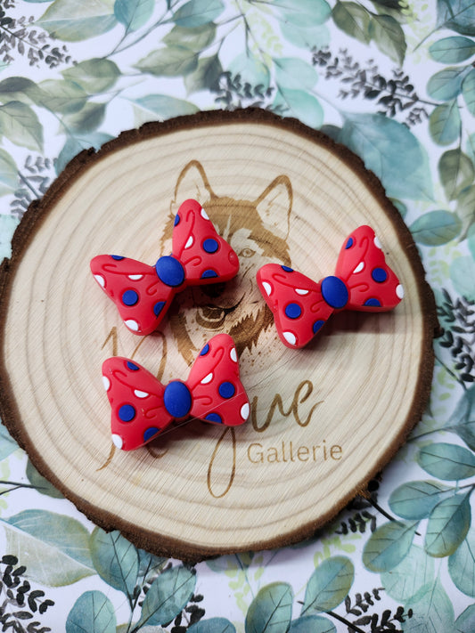 Polka Dot Bow Focal