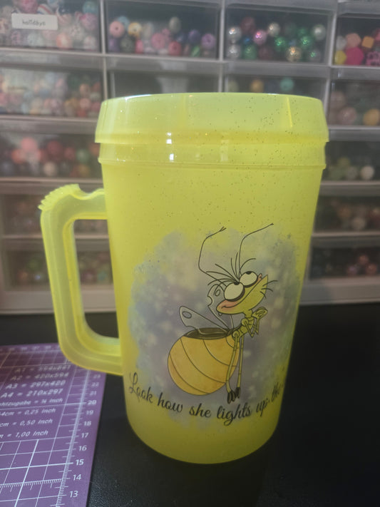 Ray *IMPERFECT* 34oz Mega Mug w/Straw