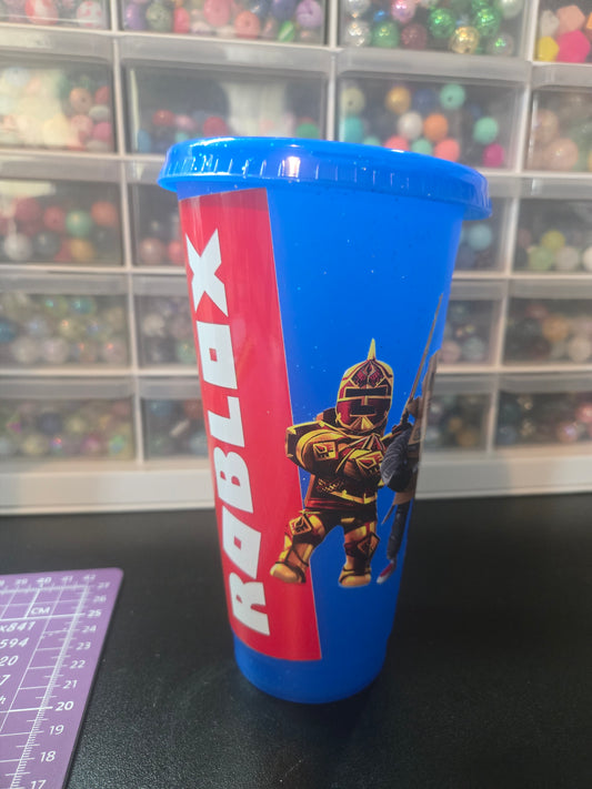 Roblox Cold Cup w/Straw