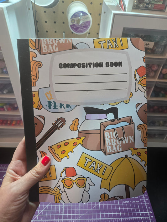 Friends Composition Notebook - College Ruled (Plastic cover)