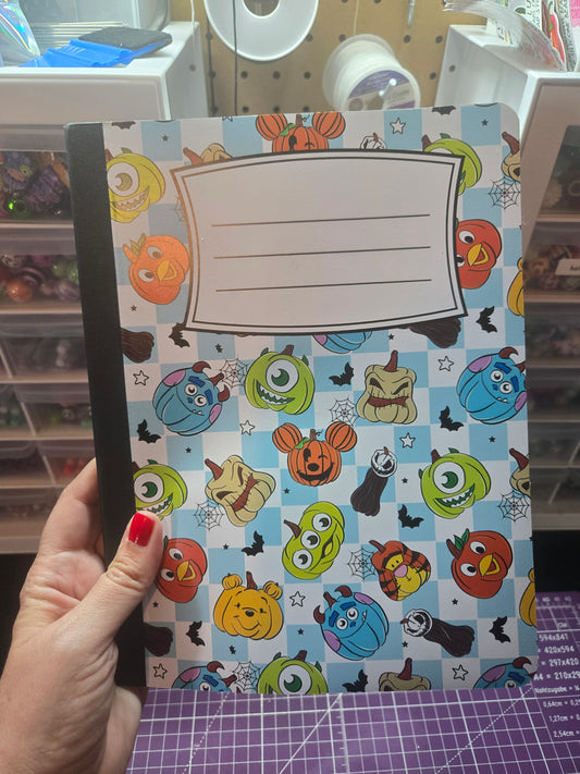 Halloween Composition Notebook - College Ruled (Plastic cover)