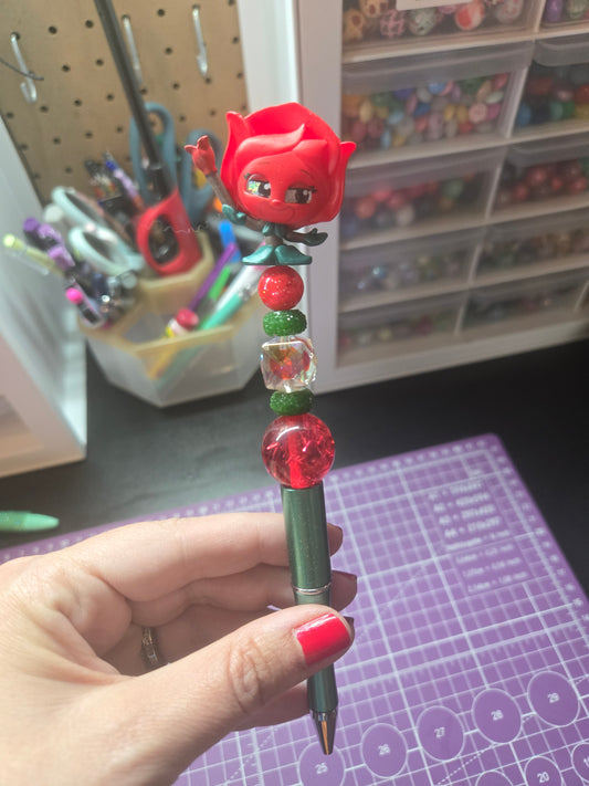 Red Rose Pen