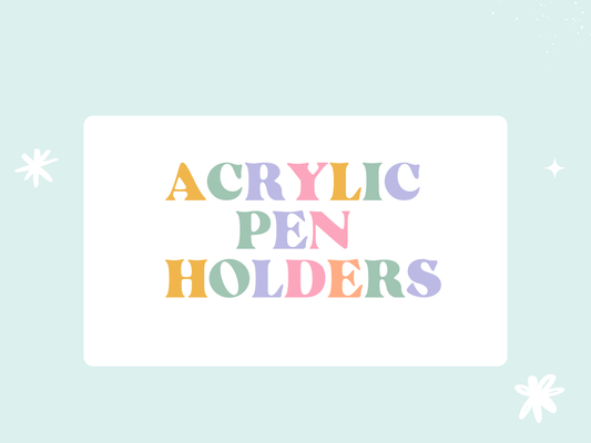 Acrylic Pen Holder