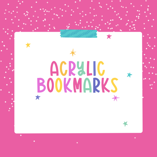 Acrylic Bookmarks