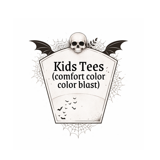 Kids Tees-Comfort Color Color Blast