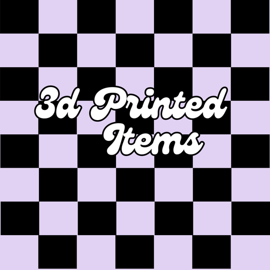 3d Printed Items