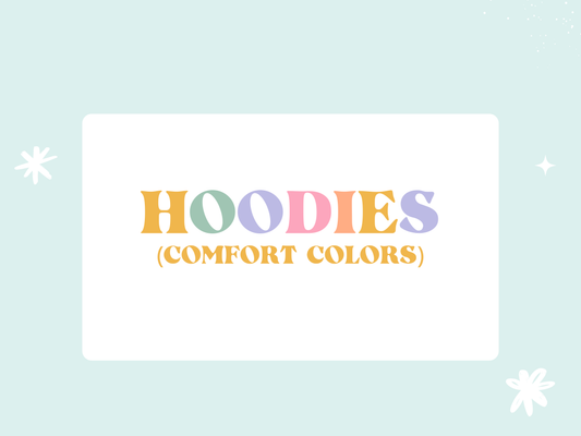 Comfort Color Hoodie Sweatshirts
