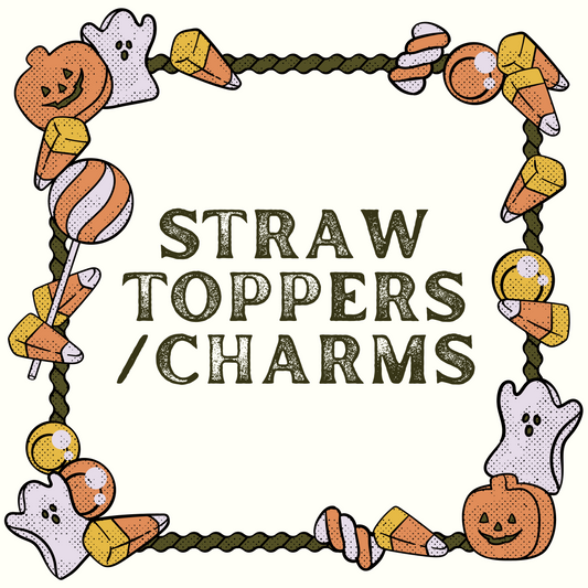 Straw Toppers/Charms