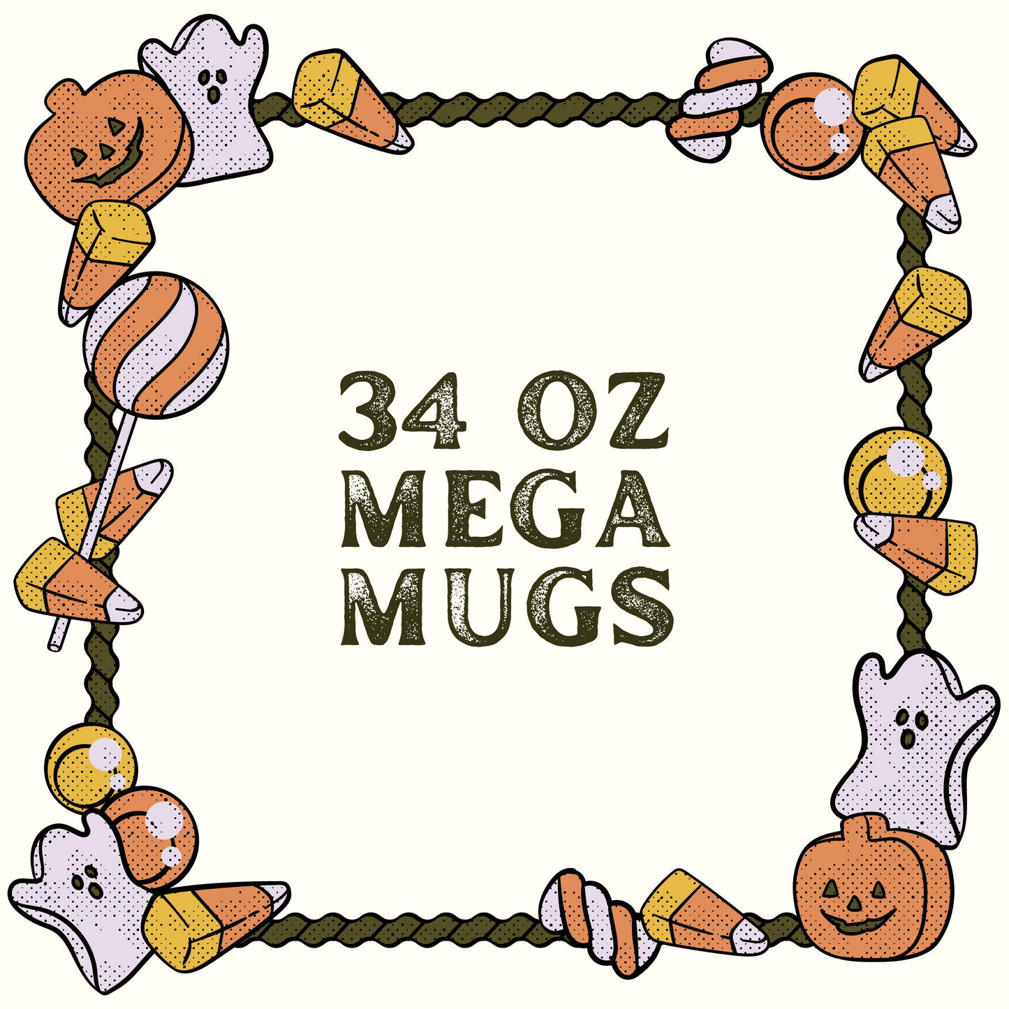 34 oz. Mega Mugs