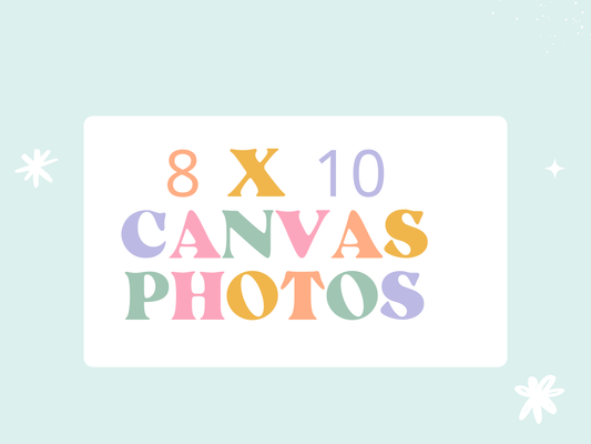 8x10 Canvas Photo