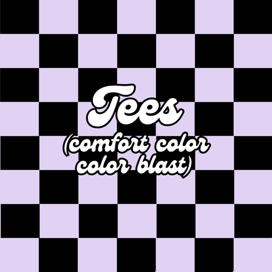 Tees - Comfort Color Color Blast