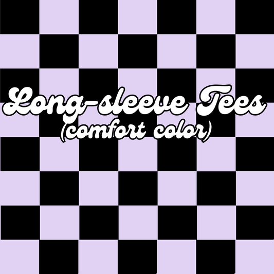 Long Sleeve Tees - Comfort Color