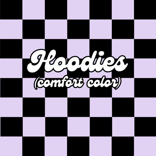 Comfort Color Hoodie Sweatshirts