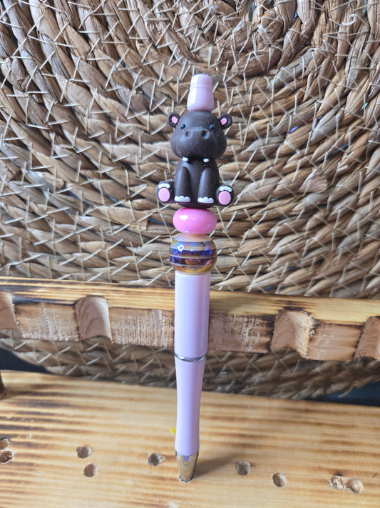 Brown Hippo Pen