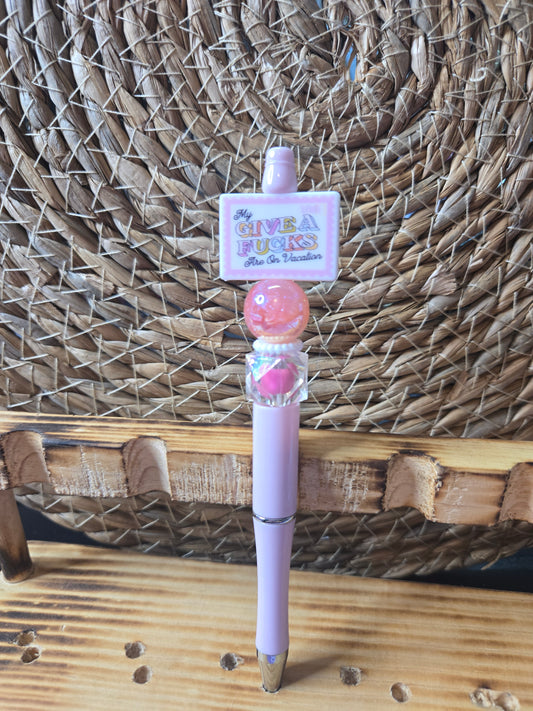 On Vacation Pen