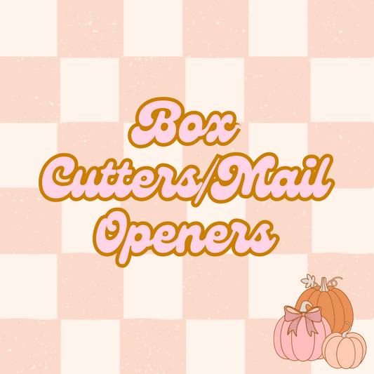 Box Cutters/Mail Openers