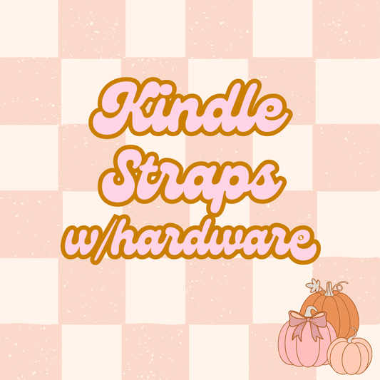 Kindle Straps with Hardware