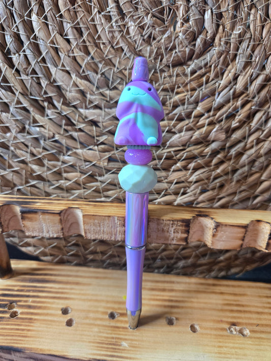 Mint & Purple Swirl Richard Pen