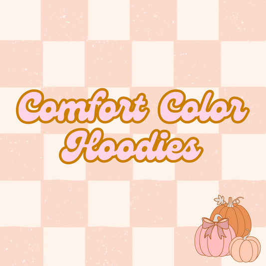 Comfort Color Hoodie Sweatshirts