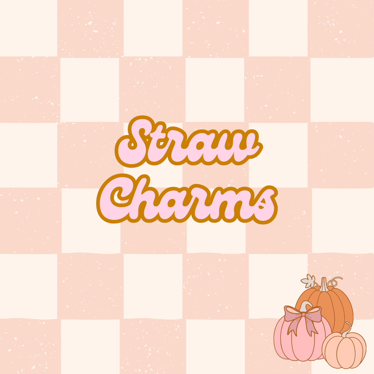 3d Printed Straw Charms