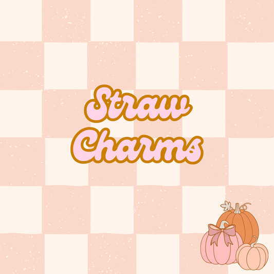 3d Printed Straw Charms