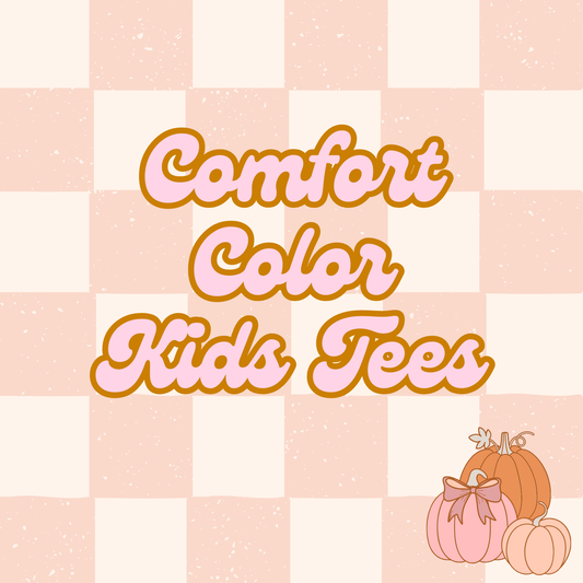 Kids Tees-Comfort Color