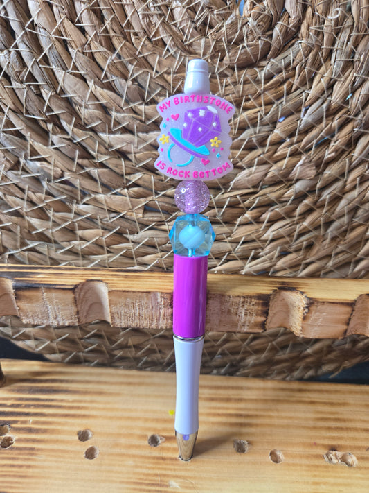 Rock Bottom Pen