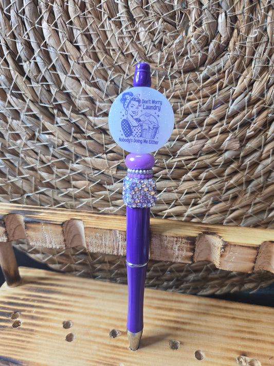 Don't Worry Laundry Pen