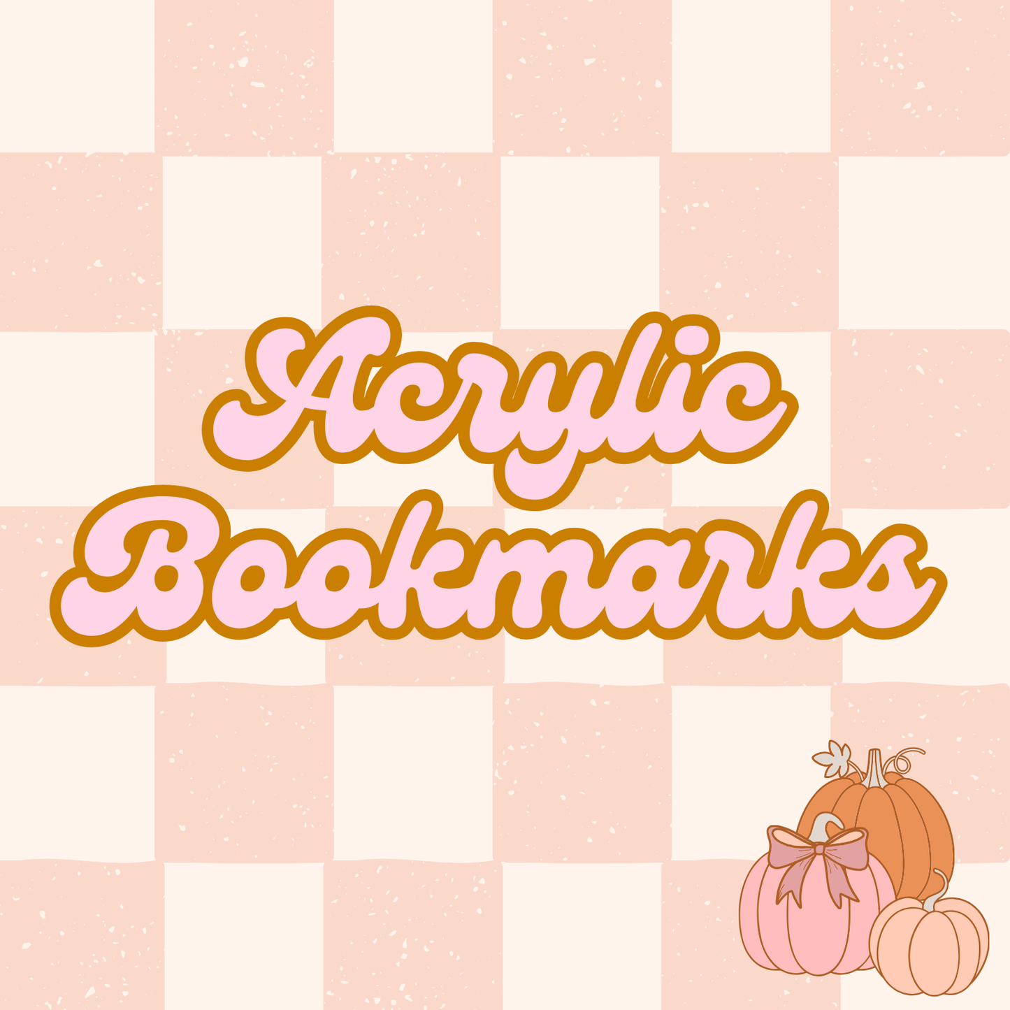 Acrylic Bookmarks
